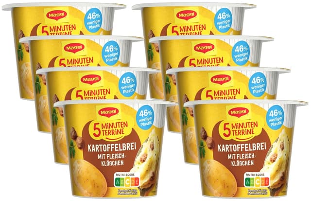 Imagen de MAGGI 5 Minuten Terrine Kartoffelbrei 8×46g 🍲 en OfertitasTOP