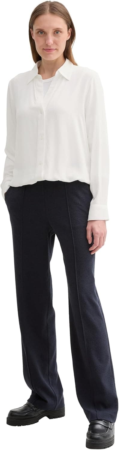 Detalle de TOM TAILOR Camicia da donna a maniche lunghe: comoda e versatile