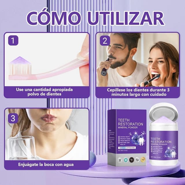 Thumbnail 5 de Blanqueador dental en polvo 2–3 min