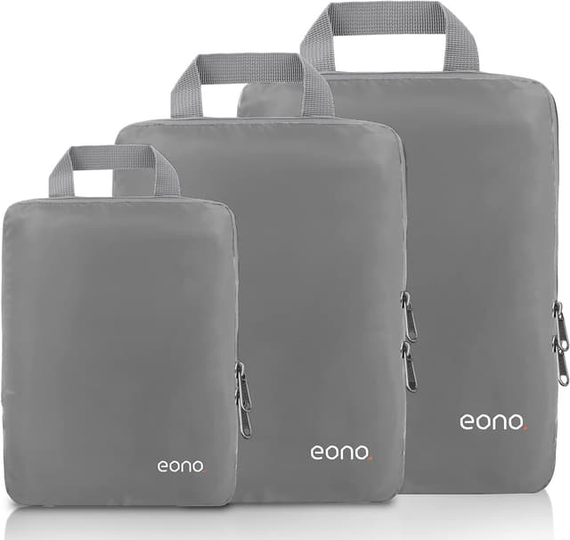 Detalle de Eono organizer da viaggio a compressione (set cubi) in poliestere