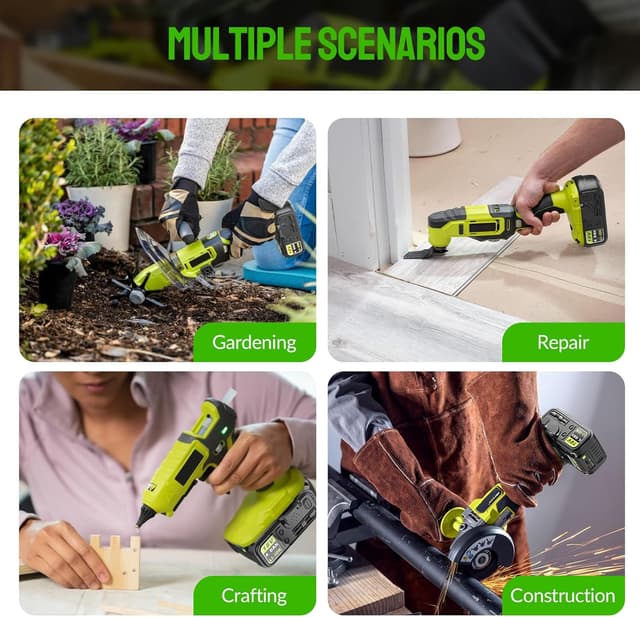 Thumbnail 6 de Bsioff 18V 4.0Ah replacement battery for Ryobi ONE+