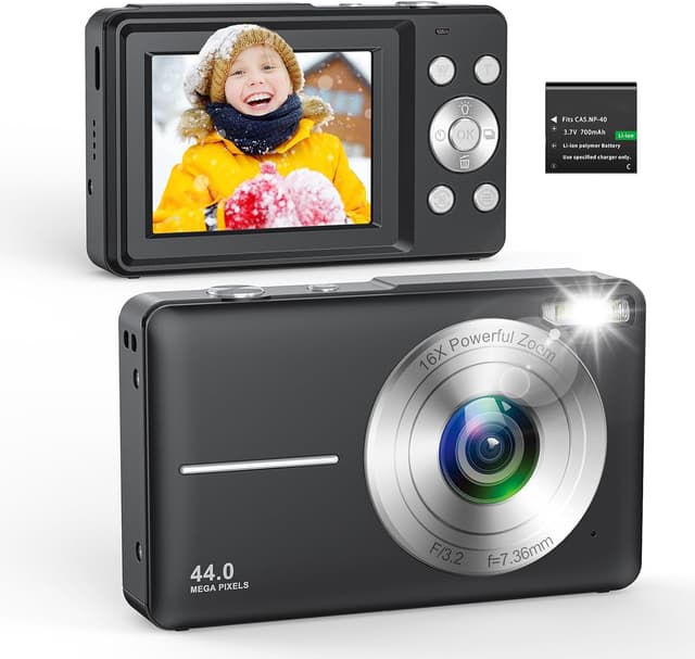 Detalle de Digital Camera 44MP 1080P 16X zoom compact camera