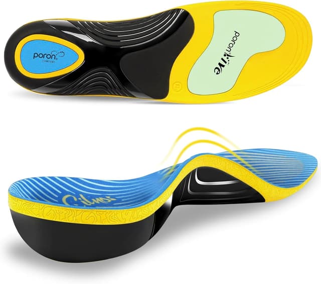 Detalle de Cilnos semelles orthopédiques pour fasciite plantaire, pieds plats et épine calcanéenne (homme & femme) – XL