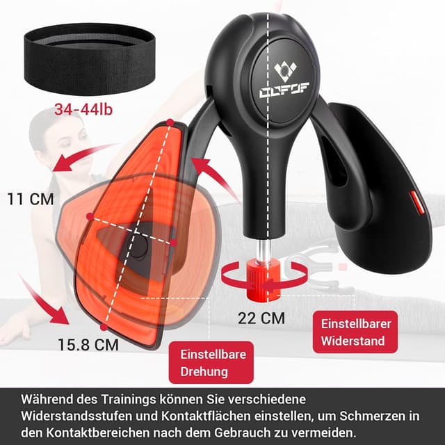 Detalle 1 de Oberschenkeltrainer 15-70 lbs Beckenbodentrainer