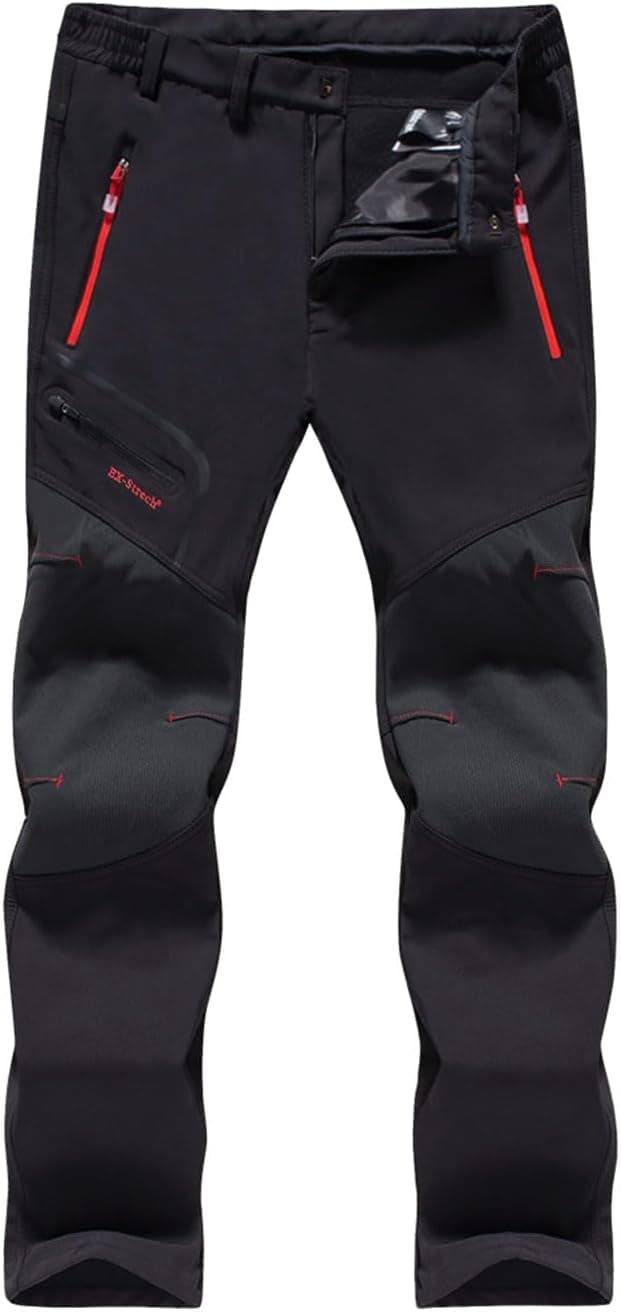 Detalle 2 de Pantalon de trekking homme SANMIO softshell imperméable, coupe-vent et respirant (avec jambes amovibles)