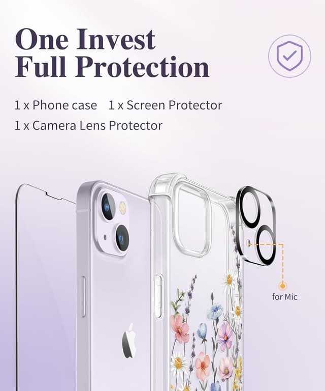 Thumbnail 6 de GVIEWIN iPhone 14 case 10 ft drop protection