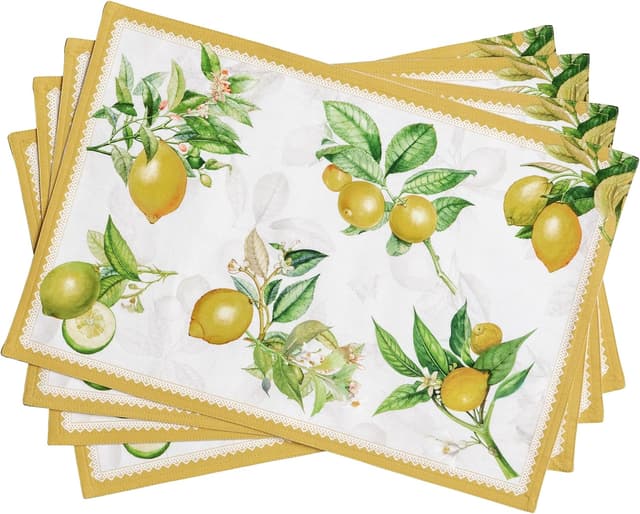 Detalle de Maison d'Hermine Platzsets 33x48 cm 4er-Set