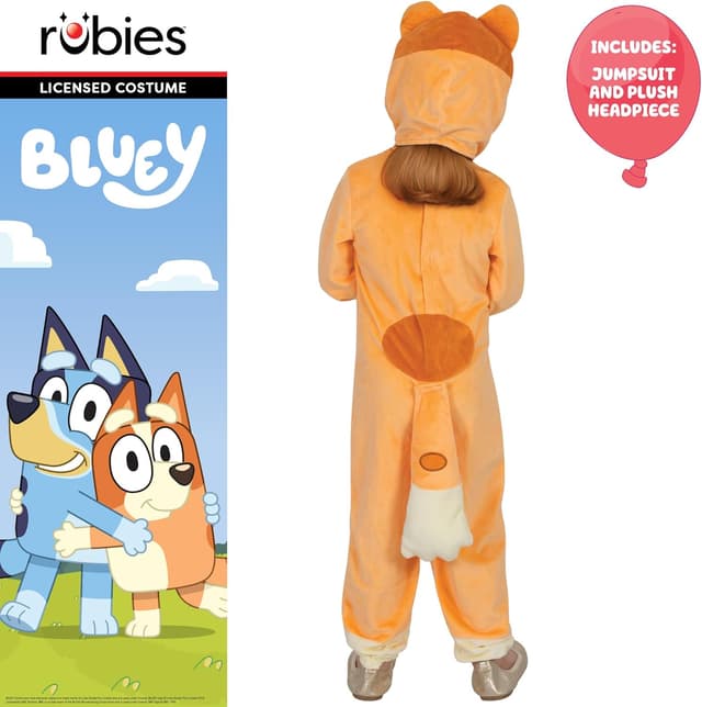 Thumbnail 3 de Rubies Official Bluey Bingo Child Costume 3-4