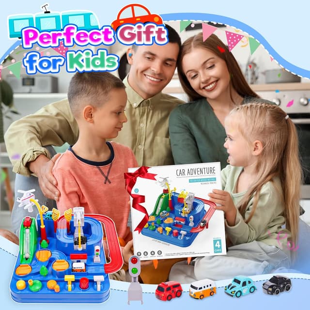 Thumbnail 6 de EUTOYZ Car Adventure track toy for ages 3–6