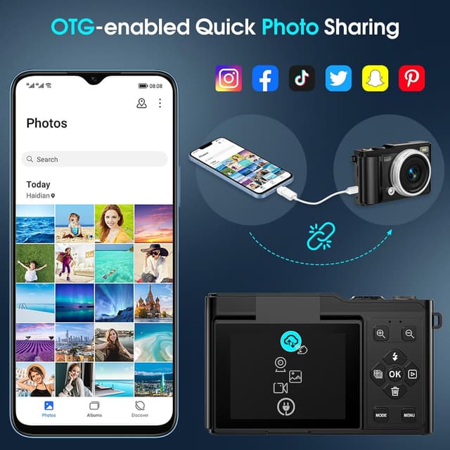 Thumbnail 5 de 4K 75MP Digital Camera