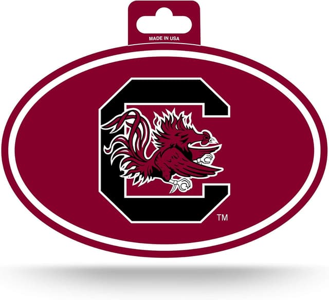 Detalle de NCAA Color Team Logo Oval Sticker (Vinyl Decal, Officially Licensed)