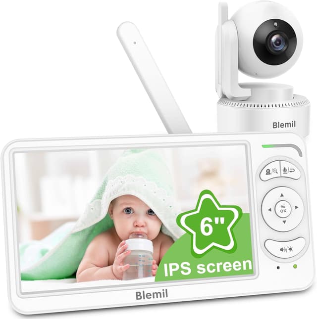 Detalle de Blemil Babyphone 6 Zoll mit Kamera
