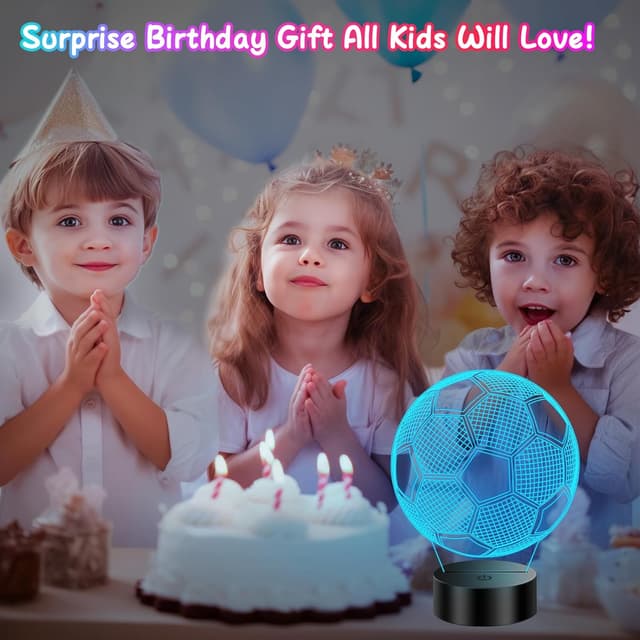 Thumbnail 4 de Polemera Football Lamp for Kids