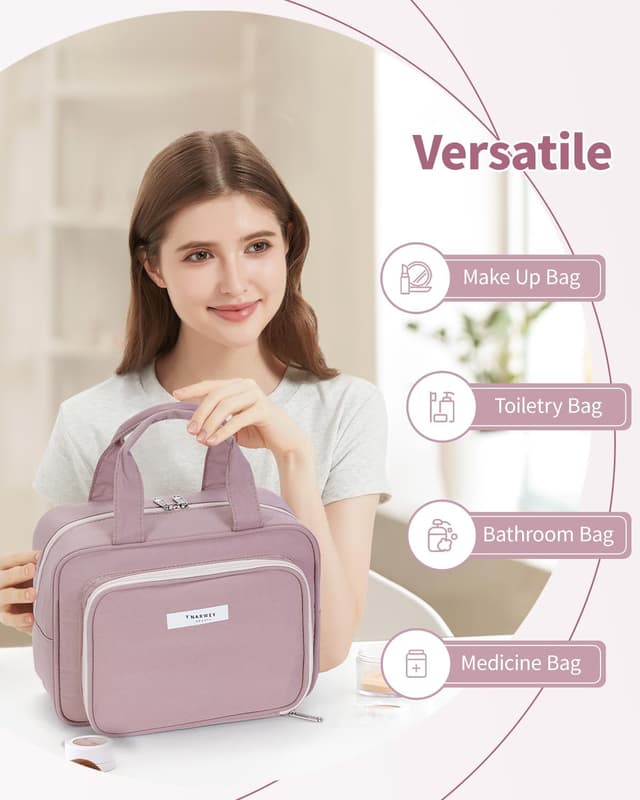 Thumbnail 6 de Narwey Full Size Toiletry Bag Large Wash Bag