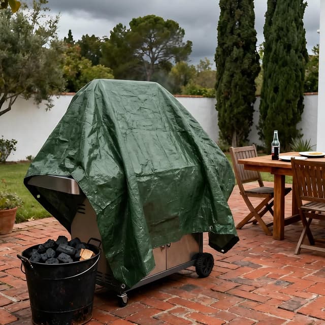 Thumbnail 6 de PVEGOS 130GSM Waterproof Tarpaulin 3m x 3m