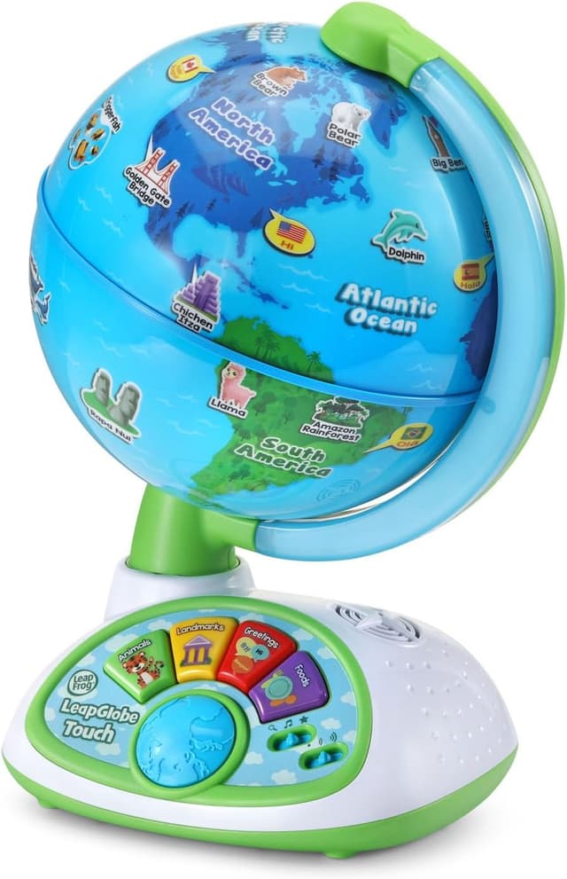 Detalle de LeapFrog LeapGlobe Interactive Light-Up Globe 🌍