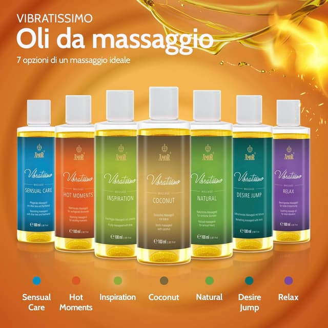 Thumbnail 5 de Vibratissimo Hot Moments olio da massaggio 100 ml