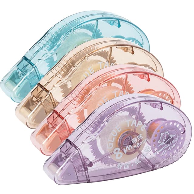 Detalle de Kunoli Glue Roller 0.31in x 26.25ft adhesive tape dispenser ๐จ