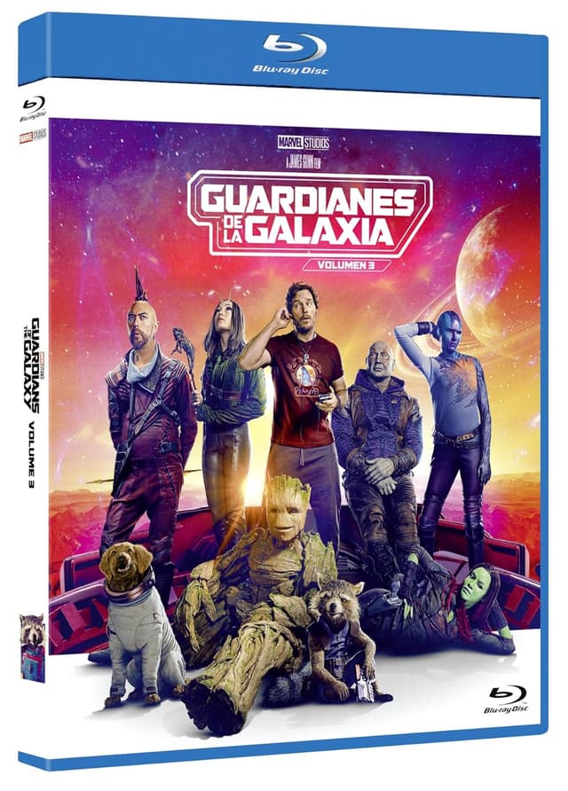 Detalle de Guardianes de la Galaxia Vol.3 Blu-ray