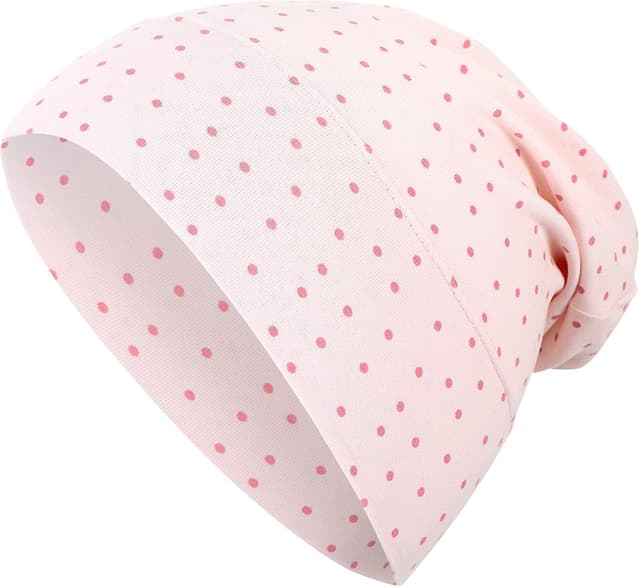 Detalle de Sterntaler Baby Mädchen Slouch-Beanie Beanie Baby GOTS – rosa (Kinderbeanie aus Singlejersey)