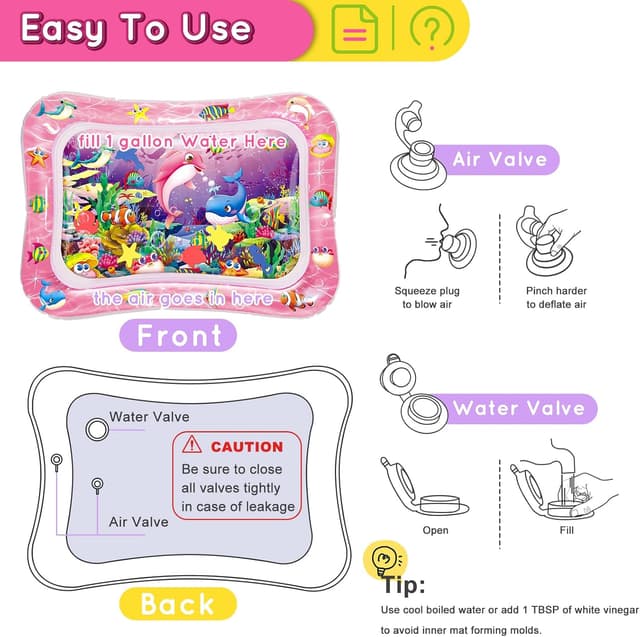 Thumbnail 6 de Infinno Wassermatte Baby 66×50 cm