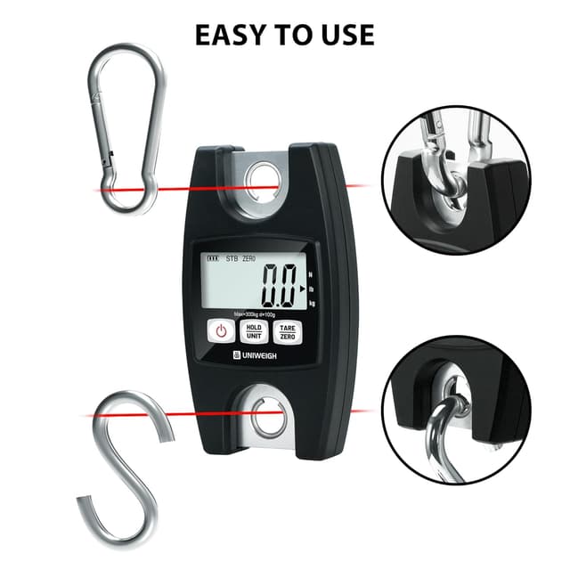 Thumbnail 3 de UNIWEIGH Digital Hanging Scale 300kg