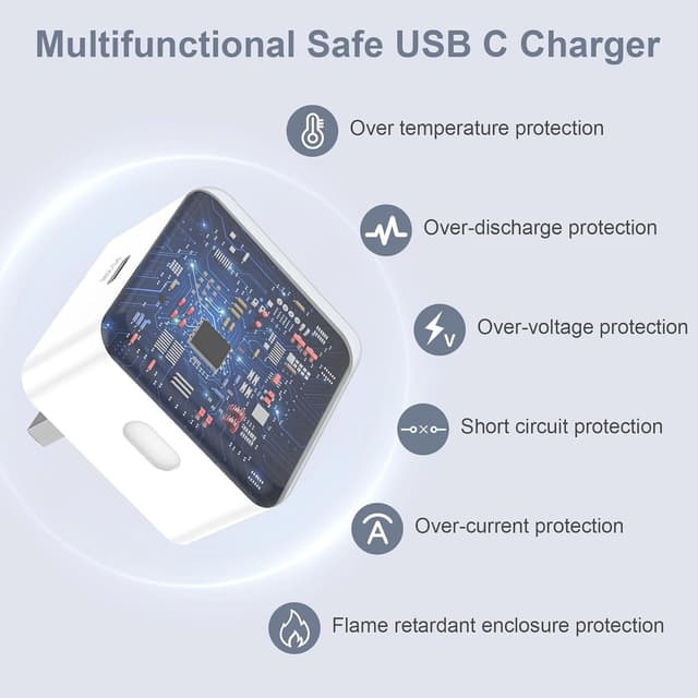 Thumbnail 3 de LCOGPDOY iPhone Fast Charger 2Pack