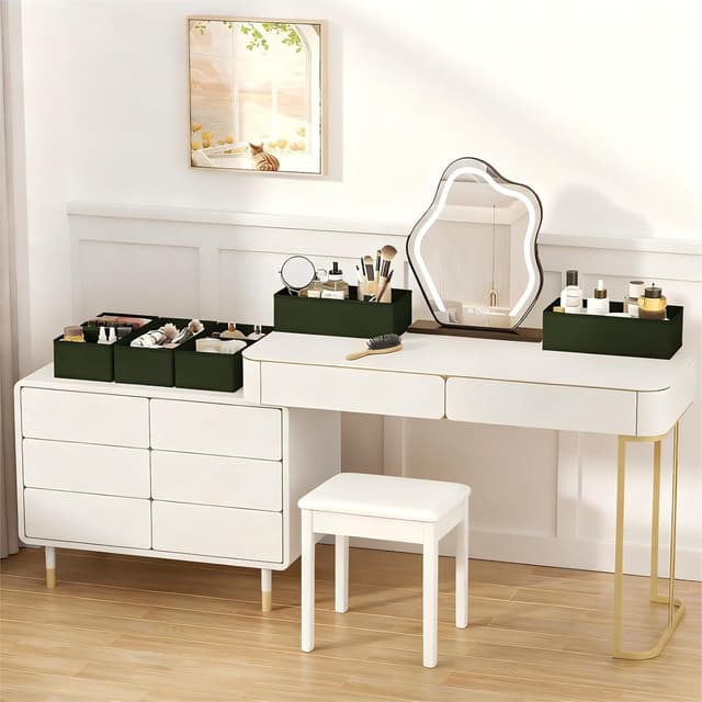 Thumbnail 6 de Homsorout Fabric Drawer Organisers - 15 Pack