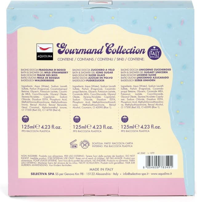 Detalle 2 de Aquolina Cofanetto Best Sellers 3x125ml