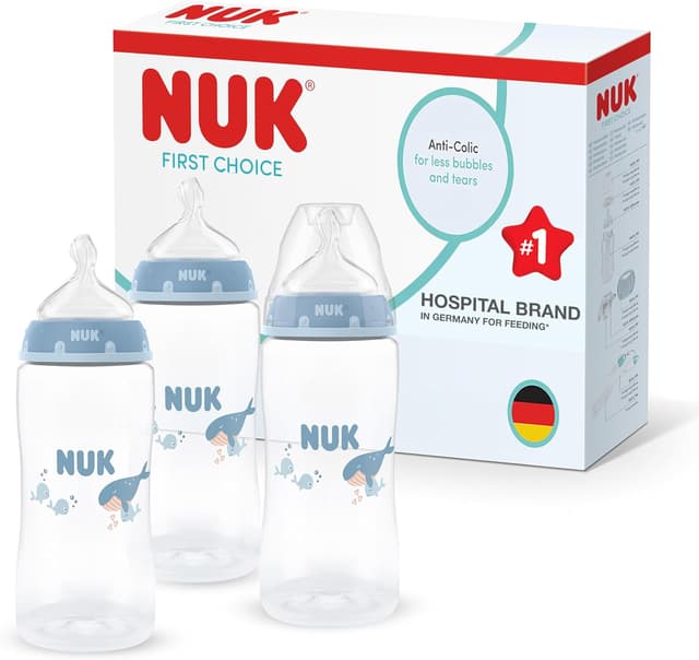 Detalle de NUK First Choice 300 ml Anti‑Colic Baby Bottle
