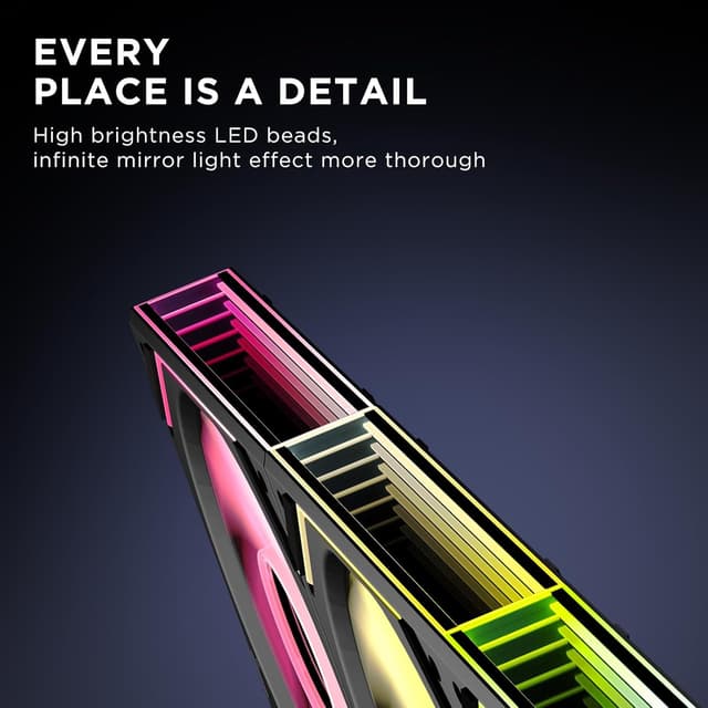 Thumbnail 1 de TZMRIT Interstellar-V2 ARGB 120mm Lüfter