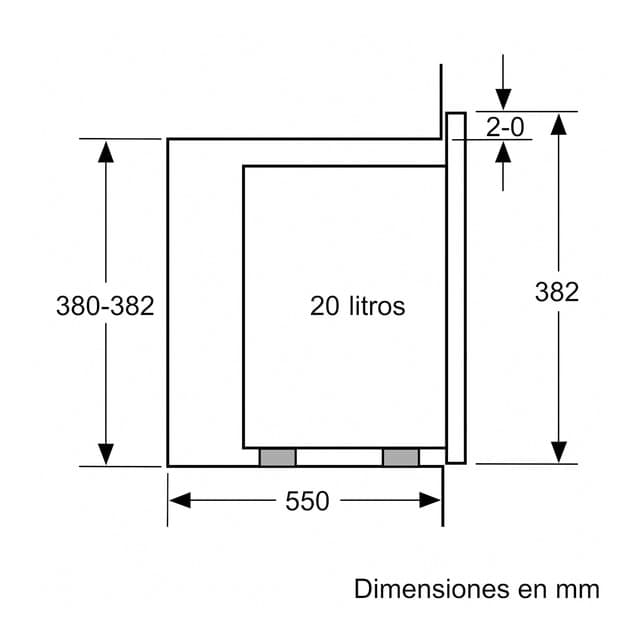 Thumbnail 5 de Balay 3CG5172 Microondas integrable Serie Cristal 20 litros y grill