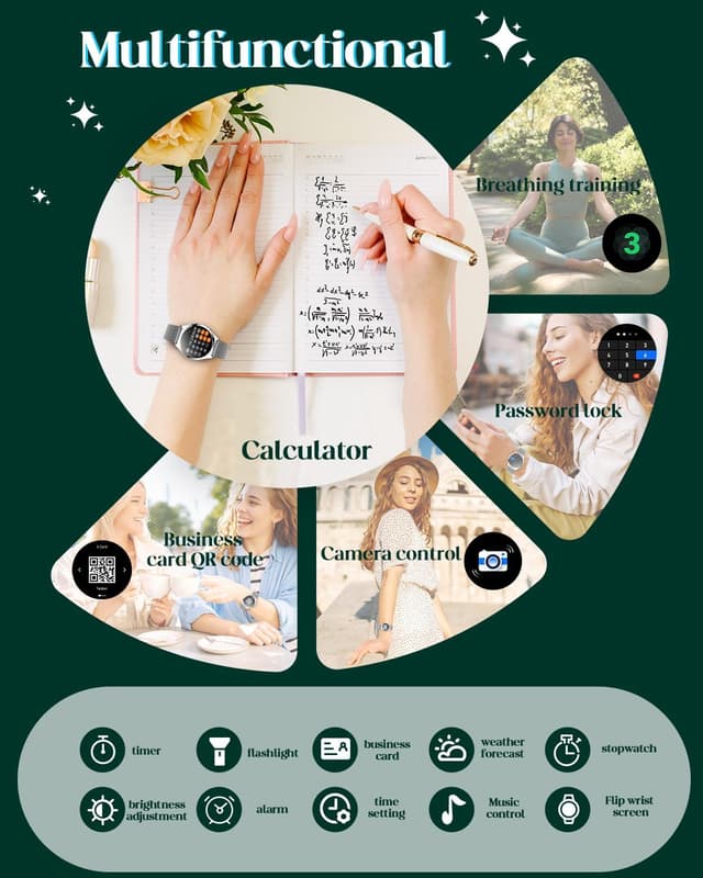 Thumbnail 5 de Smart Watch Women Smartwatch Sport