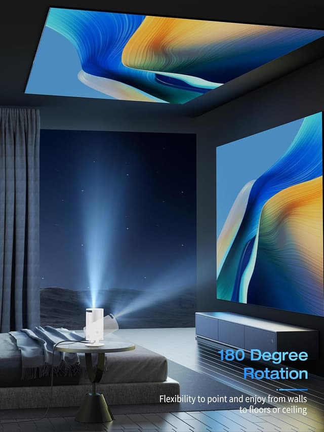 Detalle 2 de Mini Projector 20000 Lux, 4K support