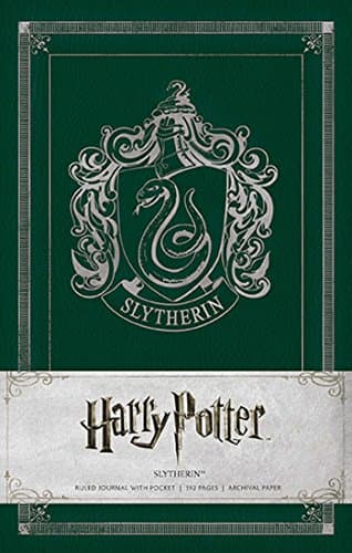 Detalle de Insight Editions Libreta Slytherin 21 cm