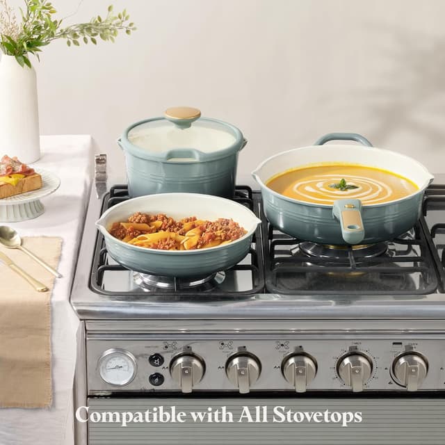 Thumbnail 5 de CAROTE 17Pcs Titanium Cookware Set