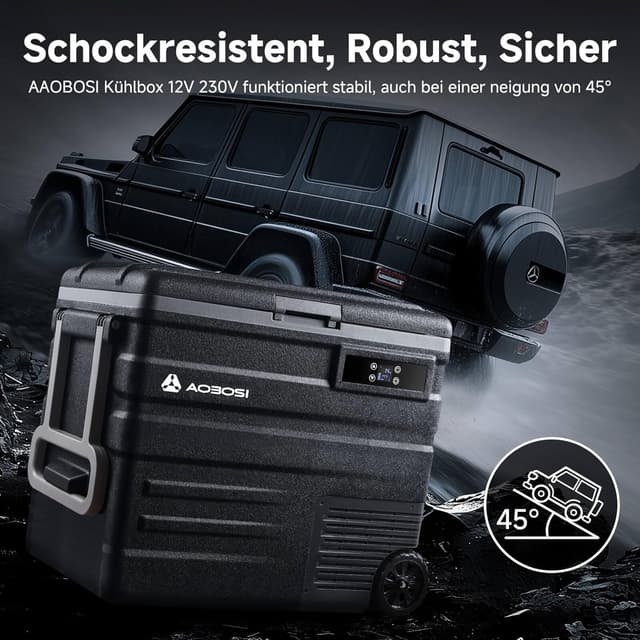 Thumbnail 6 de AAOBOSI Kompressor-Kühlbox 65 l mit App