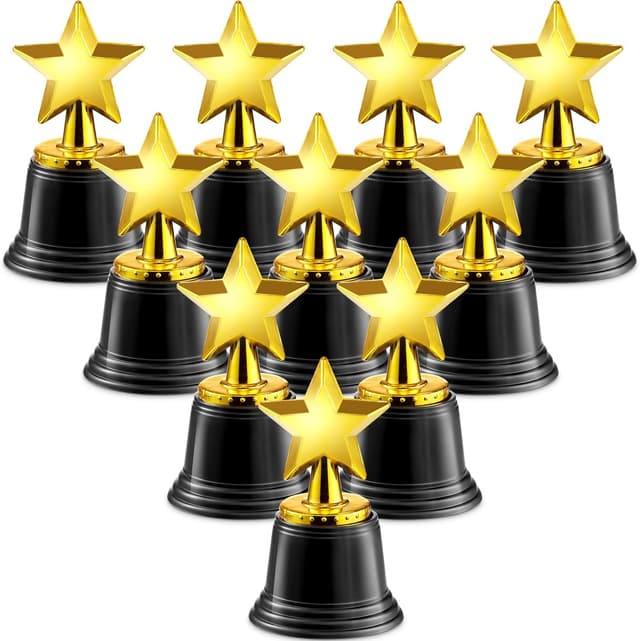 Detalle de Bedwina Star Awards Trophy 4.5in Pack
