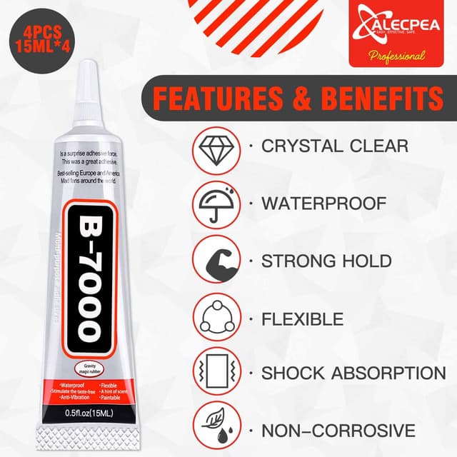 Detalle de B-7000 Craft Glue 15ml 4 pack