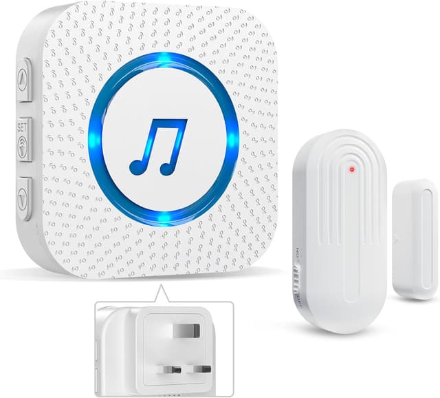 Imagen de SANJIE Wireless Door Alarm 800 ft range 🔔 en OfertitasTOP