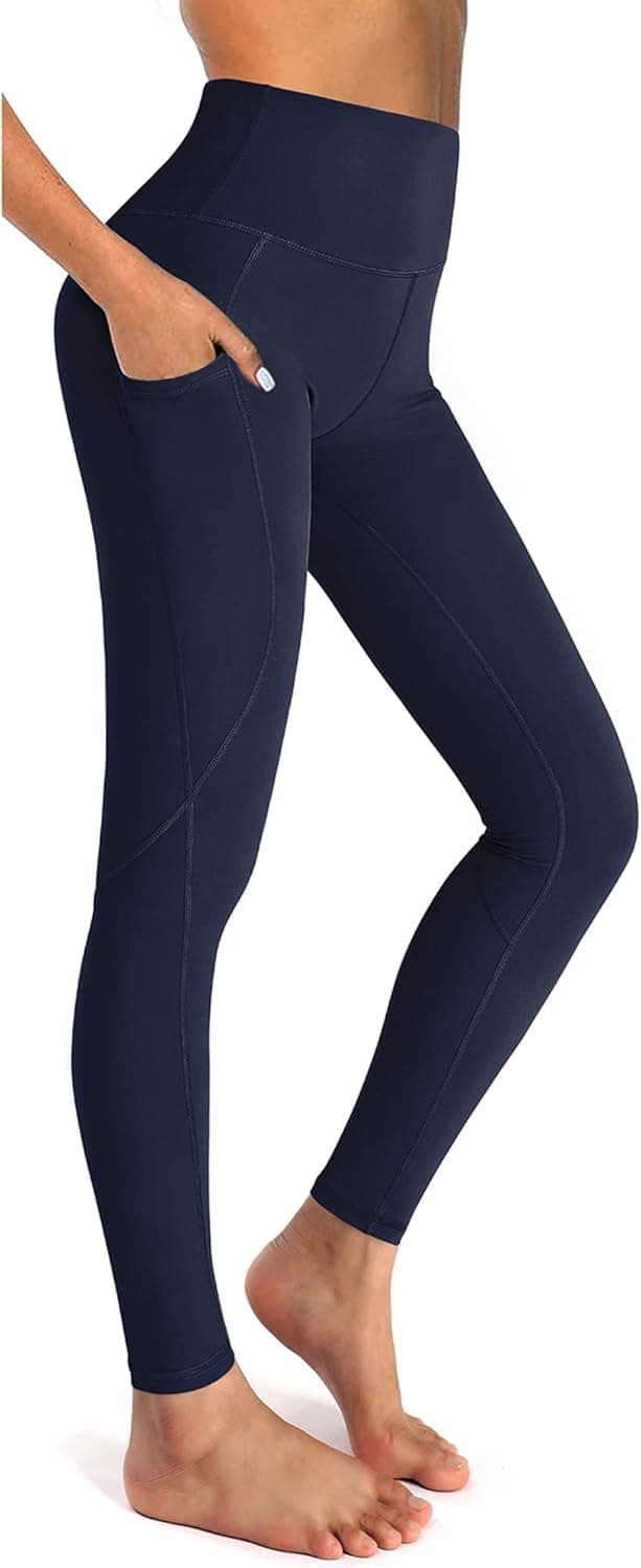 Detalle de OUGES yoga leggings with pockets for women