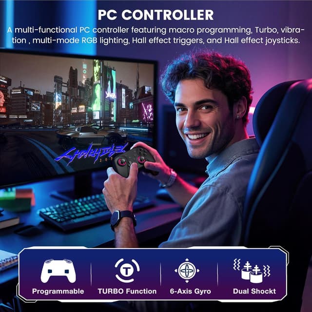Detalle 2 de BEBONCOOL Switch Controller mit RGB-Licht