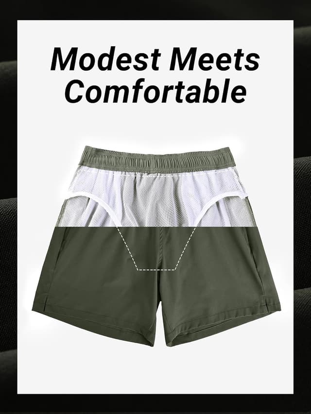 Thumbnail 3 de Arcweg Badehose Herren mit Reißverschlusstasche