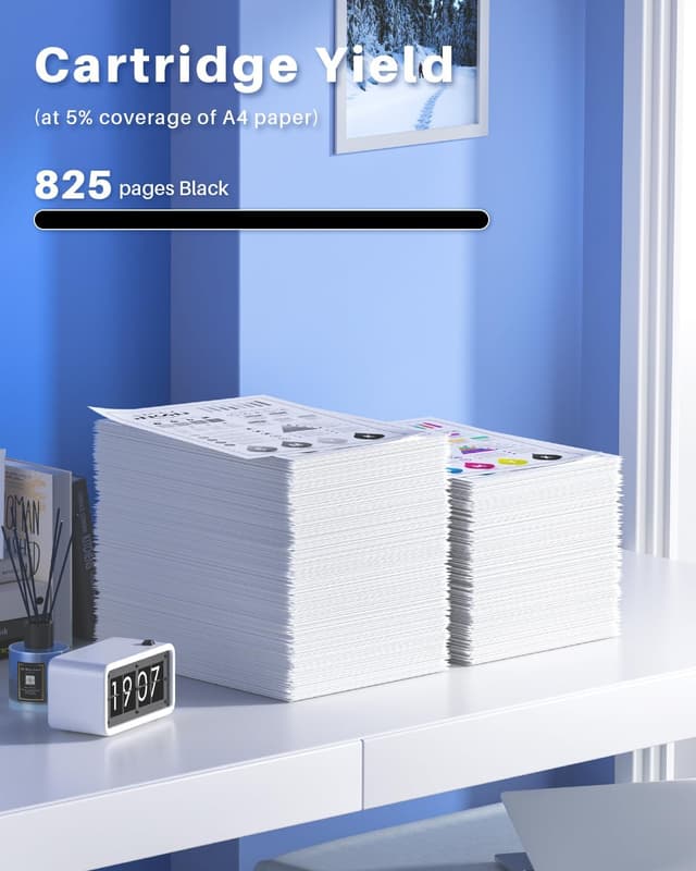 Detalle 1 de INK4U 912XL Nero per HP, 2 cartucce