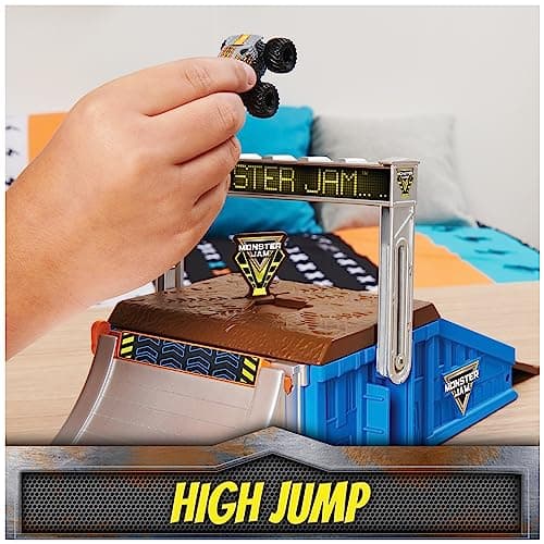 Thumbnail 6 de MONSTER JAM Mini Freestyle Flip Arena 🚗 - Diversión para Niños