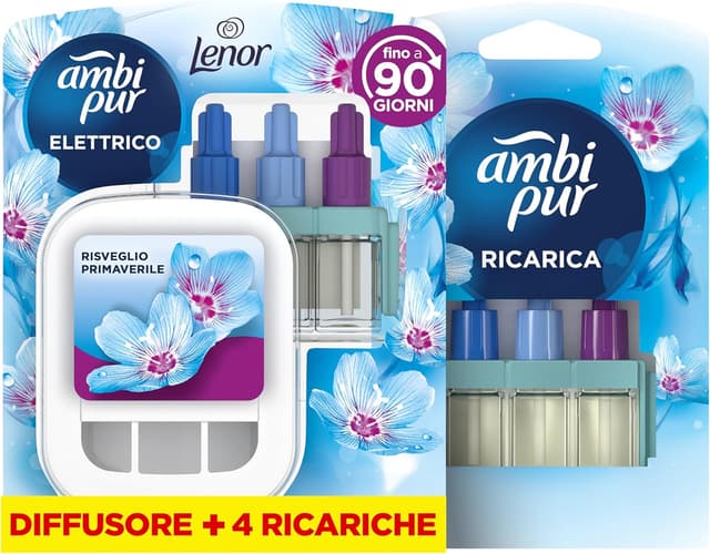 Thumbnail 6 de Febreze Ambi Pur 3Volution profumatore elettrico per ambienti con 4 ricariche alla fragranza Giglio