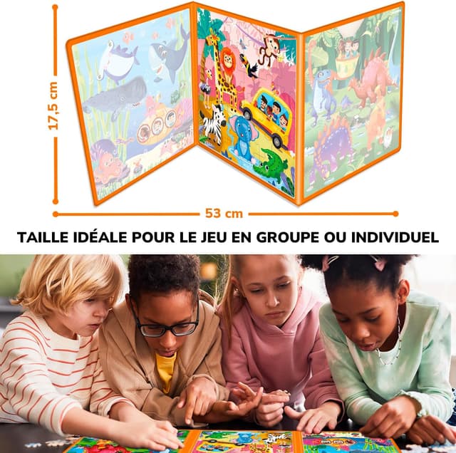 Thumbnail 2 de QUOKKA Jeu Magnétique Enfant 36 pièces