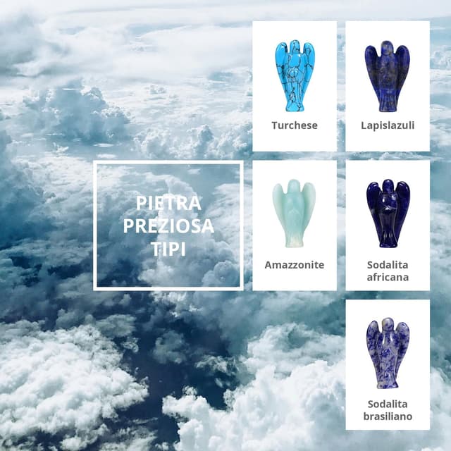 Detalle 2 de Morella Portafortuna angelo 3,5 cm