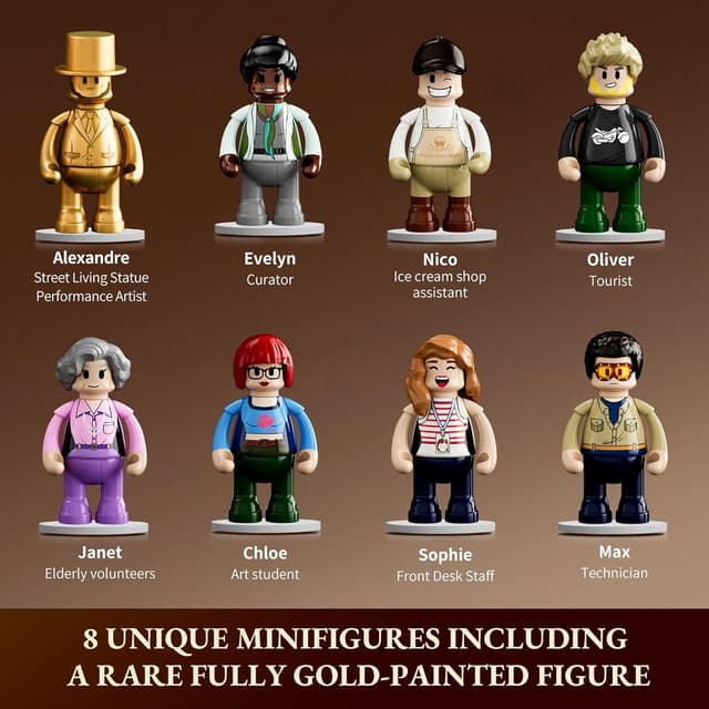 Thumbnail 4 de Lumibricks Brick Kunst-Galerie 3.400-teiliges Set