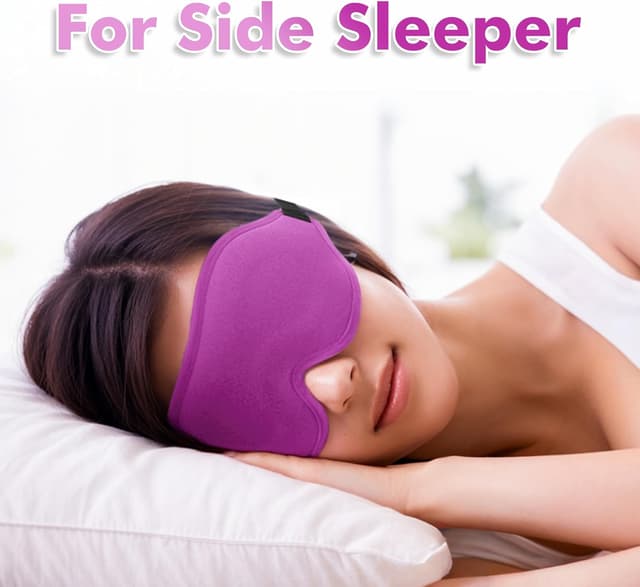 Thumbnail 1 de Sleep Eye Mask 3D Blackout for Travel